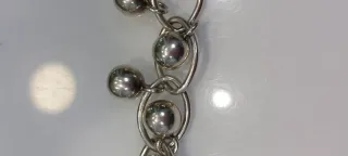 Pulsera Plata de Ley con Bolas
