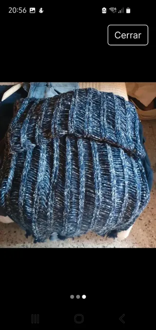 Bufanda de lana grande