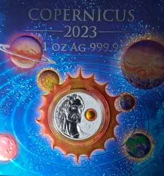 Onza Plata Malta 2023 Copernicus 999.9
