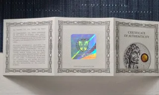 Onza Plata Malta 2023 Copernicus 999.9