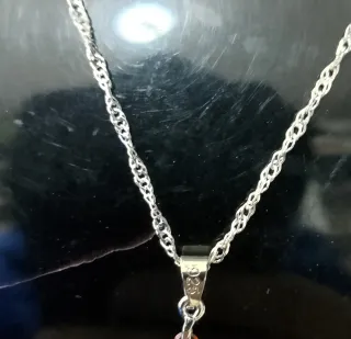 Set gioielli argento 925 con pietre arancioni