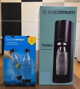 Máquina Sodastream Terra y Botellas