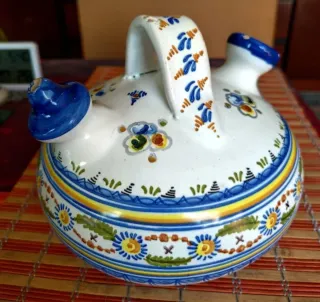 Botijo Talavera Cerámica Pintada a Mano