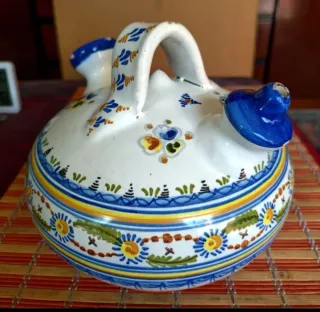 Botijo Talavera Cerámica Pintada a Mano