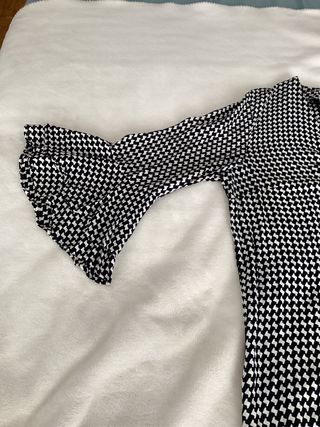 Blusa Zara Manga Campana