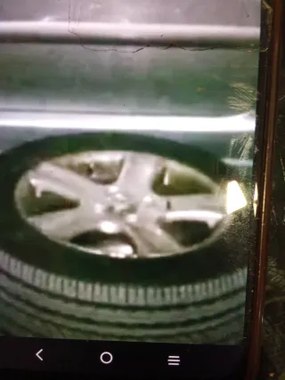 4 Llantas Aluminio Peugeot 307 sin goma