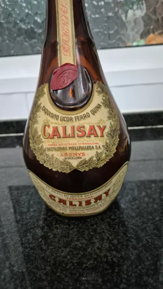 Botella Antigua Calisay 1966