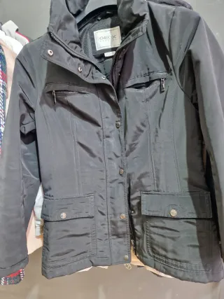 Chaqueta Geox Mujer Negra