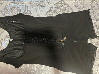 Faja reductora con cremallera y corchetes