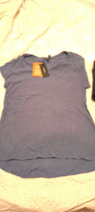 Blusa Vero Moda Azul Lavanda Nueva
