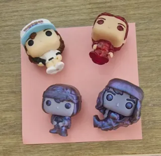 Lote figuras Funko Pop Stranger Things Kinder Joy