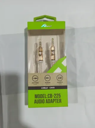 Cable Audio Jack 3.5mm 1M