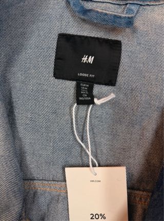 Chaqueta vaquera H&M Talla M