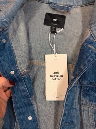 Chaqueta vaquera H&M Talla M