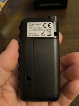 Radio Sunstech RPD23 Negra