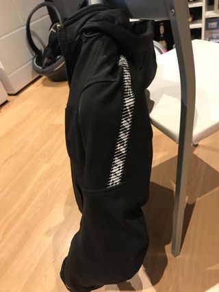 Casco SMK Gullwing Negro/Blanco/Rosa y chaquta