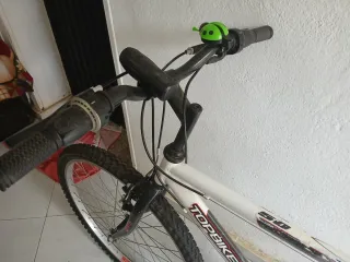 Bicicleta de Montaña TOPBIKE Roja y Blanca