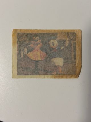 Lote 9 cromos Disney BIMBO 1977