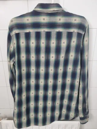 Camisa de cuadros Pull&Bear Talla M