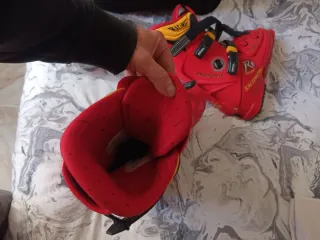 Botas de esquí Salomon Racing Rojas