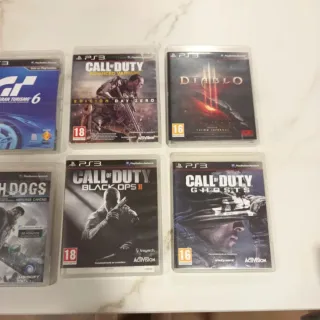 Videojuegos PS3 y PS4 Se venden por unidad, 6euros
