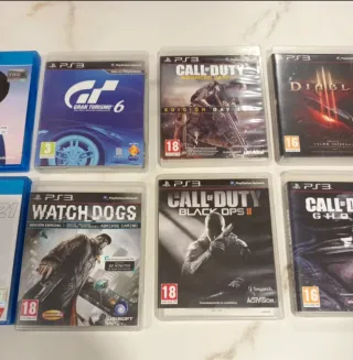 Videojuegos PS3 y PS4 Se venden por unidad, 6euros