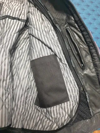 Chaqueta de piel envejecida Iguana Custom