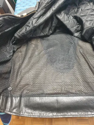 Chaqueta de piel envejecida Iguana Custom