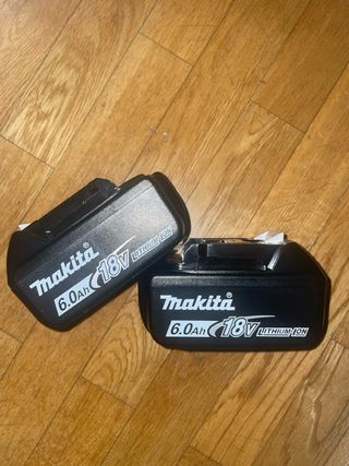 2 Baterías Makita 18V 6.0Ah LXT