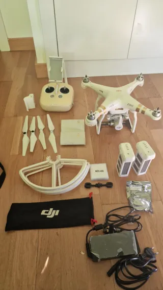 Drone Dji Phantom 3 Pro con 2 baterias