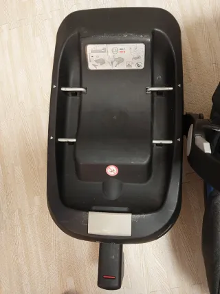 Silla Grupo 0 con base Isofix silver cross wave