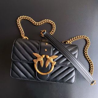 Borsa Pinko Nera con Decorazioni