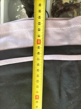 Falda pádel negra y gris Talla XS