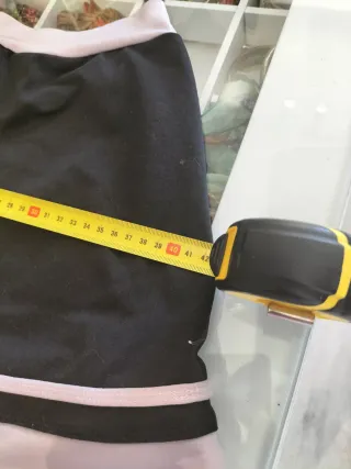 Falda pádel negra y gris Talla XS