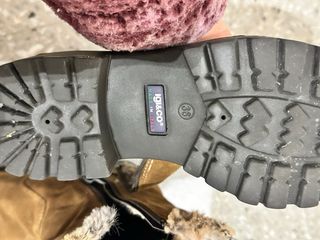 Stivaletti invernali marroni con pelliccia