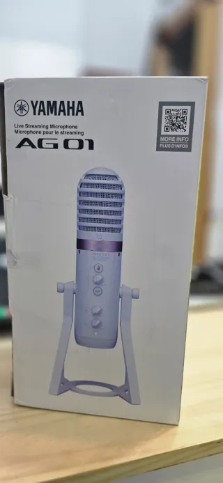 Micrófono Yamaha AG01 EXCELENTE ESTADO