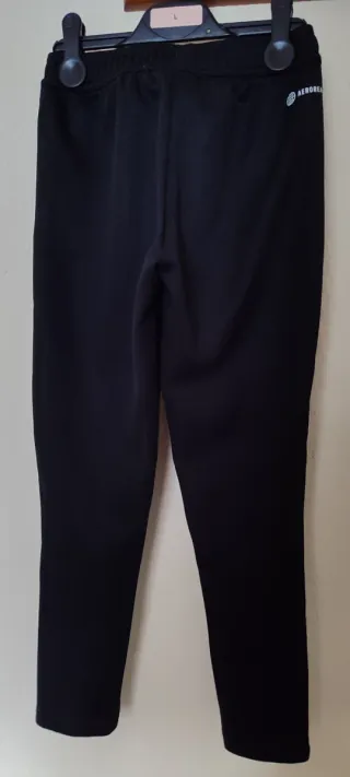 Pantalón chándal Adidas niño negro