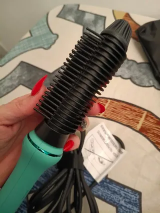 Cepillo Eléctrico Corioliss Teal y Negro