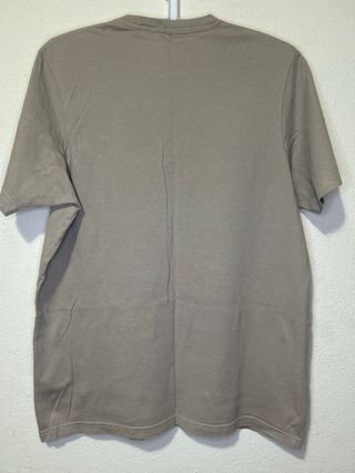 Camiseta Pull&Bear beige algodón