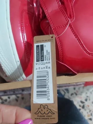 Scarpe Kappa Rosse Alte