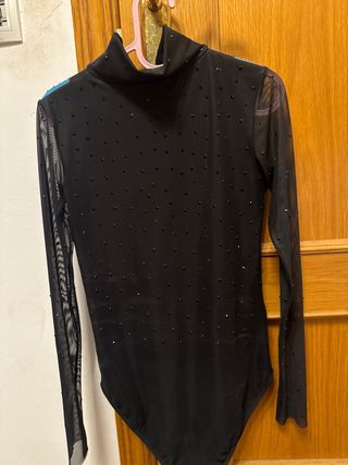 Maillot patinaje artístico/gimnasia niño 11/12años