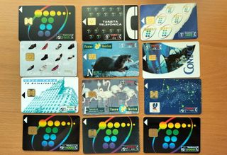 Lote 12 Tarjetas Cabina Teléfono Pesetas