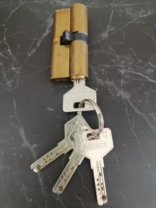 3 Bombines de seguridad con llaves