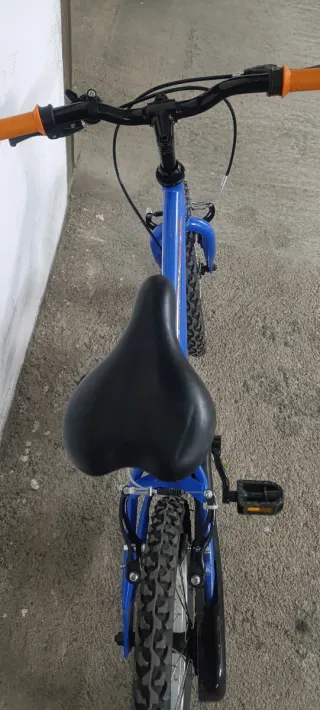 Bicicleta infantil 16 pulgadas azul