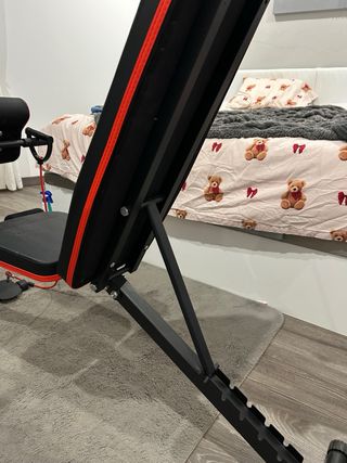 Banco de ejercicios/pesas multifuncional