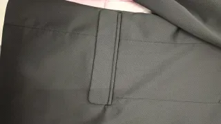 Completo uomo sartoriale lucido