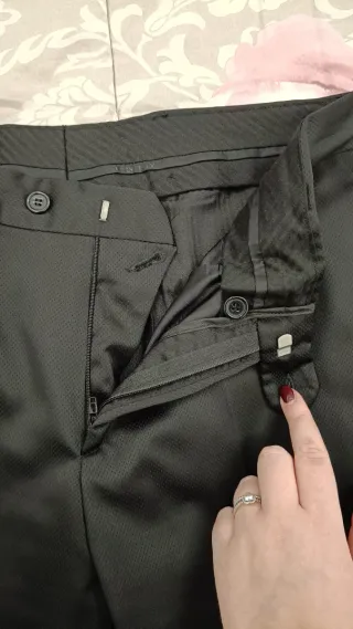 Completo uomo sartoriale lucido