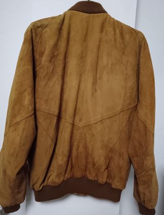 Giacca vintage uomo scamosciata