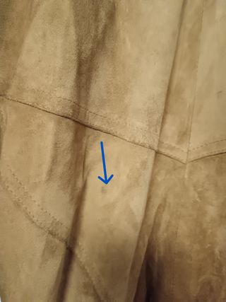 Giacca vintage uomo scamosciata