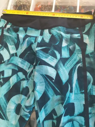 Mallas Reebok Talla S Estampado Azul